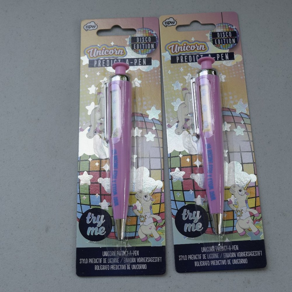 Unicorn Predict A Pen Lot of 2